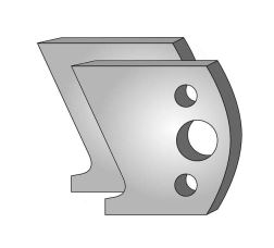 Profil RHOMBUS - pár nožů HSS