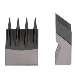 Výměnný nůž HS+PVD 10/10 28,4x38,5x14 do frézy TG05FC, 4 profilové zuby
