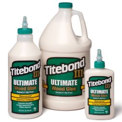 Titebond III Ultimate Voděodolné lepidlo na dřevo D4 Titebond III Ultimate Voděodolné lepidlo na dřevo D4