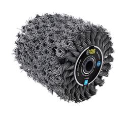 FARTOOLS Drátěný kartáč, kroucený průměr 120 mm, otvor 20 mm, tloušťka 100 mm