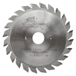 Předřezový kotouč SK skládaný  120x2,8-3,6x20  5393.1  12+12 FZ HP
