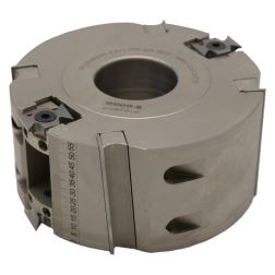 Fréza zarovnávací stavitelná s VBD 125x60x40  R3  4+2+2z