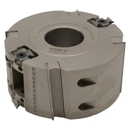 Fréza zarovnávací stavitelná s VBD 125x60x40  R3  4+2+2z