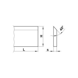 Přesné hoblovací nože 30x3 DS (1)