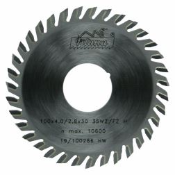 Pilový kotouč SK  100x4,0/2,8x30  5381    35 WZ/FZ H - CNC