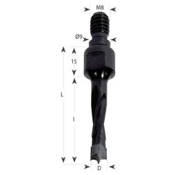 KOLÍKOVACÍ VRTÁK SK C352 SE ZÁVITEM M8, D9x4mm_(2)