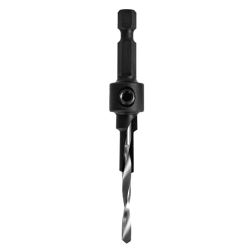 Trojstupňový vrták pro vrut konfirmát  7,0/5,0x50  d=6HR/6,35  HSS