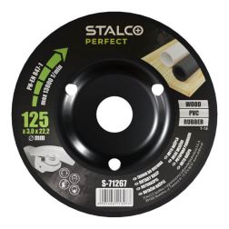 Rotační rašple vydutá šikmá  125x22,2x3,0mm PERFECT