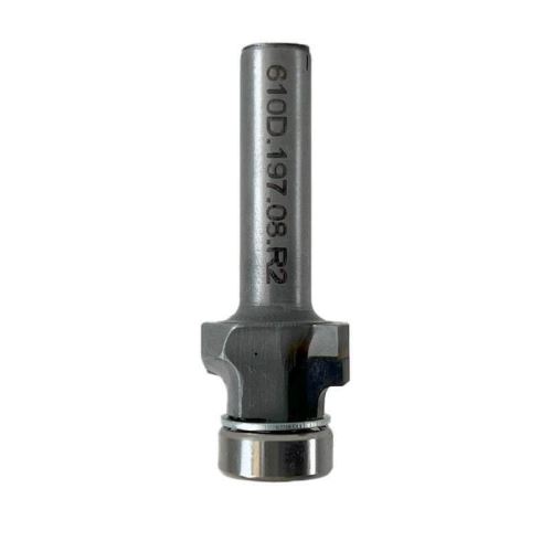 Diamantová fréza rádiusová  R2 19,7x45 d=8, Z=2, B12,7