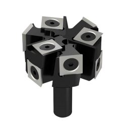Falcovací fréza CNC s VBD  50,0x25,4/63,5  d=12 3+3z (2)