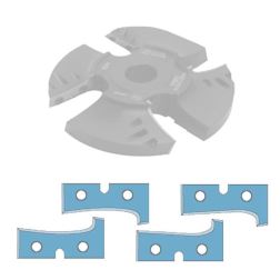 VBD pro frézu na nábytková dvířka - mýdlo, RH+ VBD pro frézu na nábytková dvířka - mýdlo, RH+