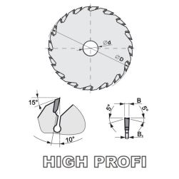 Předřezový kotouč SK 5393.1 WZ HP - dvoudílný (1)