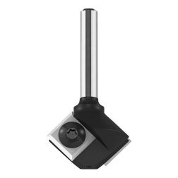 Fréza úhlová s VBD 45° 29x12 d=6mm Fréza úhlová s VBD 45° 29x12 d=6mm