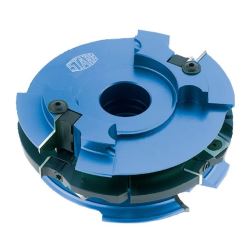 Sada fréz na vnitřní dveře s VBD  132x40x30  2z - Profil A