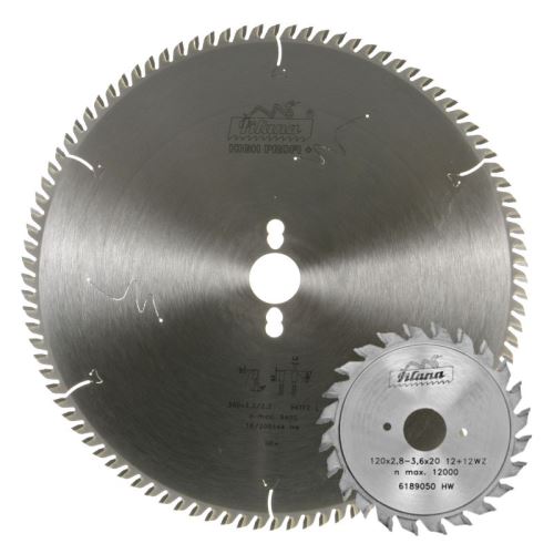 SET formátovacího pilového kotouče SK + předřez - PILANA