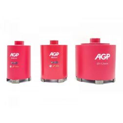 Diamantový jádrový vrták za sucha AGP 102x85mm 5s M16 AGP