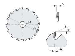 Předřezový kotouč SK kónický  140x3,1-4,2x20  5393     32 KON
