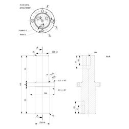 CNC - Upínací trn  30x55/118  d=25x55mm (1)