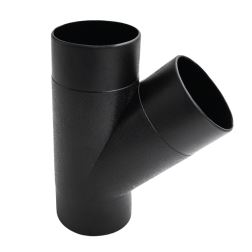 Odbočka 45° pro odsávací hadici 100mm