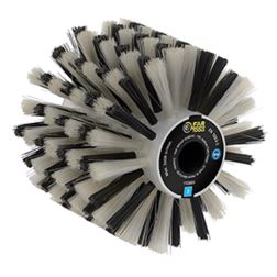 FARTOOLS Kartáč z plastových vláken Průměr 120 mm, otvor 20 mm, tloušťka 100 mm