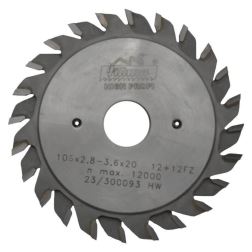 Předřezový kotouč SK skládaný  105x2,8-3,6x20  5393.1  12+12 FZ HP