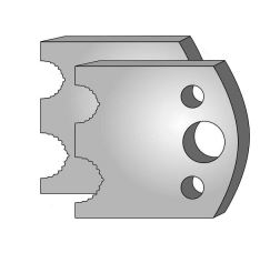 Profil DOMINO 10,12 - pár nožů HSS