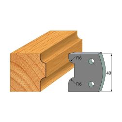 Profil 063 - pár omezovačů 40x4mm Profil 063 - pár omezovačů 40x4mm