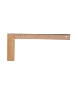 Úhelník dřevěný 90°, stolařský KINEX 500x250 mm