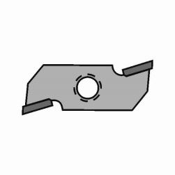 Nožík s plátky z SK TP-529 Drážkovací nožík 5,0mm Nožík s plátky z SK TP-529 Drážkovací nožík 5,0mm