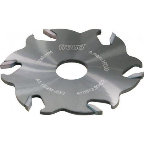 Fréza na lamelové spoje SK 100x3,95x22  FI02M lamelovací