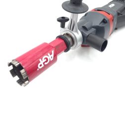 Diamantový jádrový vrták za sucha AGP ELITE 1-1/4" 80mm (1)