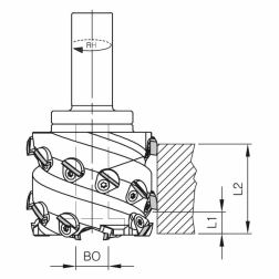 Diamantová fréza srovnávací    80x60x20  Z=2, RH system StabilHead-MALLARD (1)