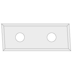 VBD   48,3x12,0x1,5/26  3°/35°/20° UNI - KCR08