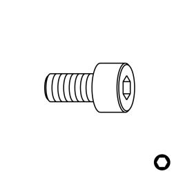 Šroub IMBUS 2,5,  M3,0x8,0