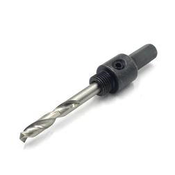 Upínací trn s HSS vrtákem pro korunky 14-30mm, stopka 9,5mm A4 Pilana Upínací trn s HSS vrtákem pro korunky 14-30mm, stopka 9,5mm A4 Pilana