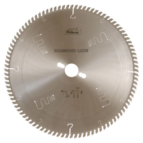 Pilový kotouč PKD 350x4,4/3,2x30  5377   72 TFZ - DIA 6,0 mm