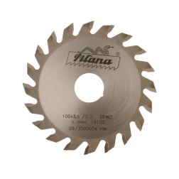 Předřezový kotouč SK rovný  100x3,4/2,2x20  5393.2  20 WZ