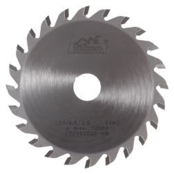 Pilový kotouč SK 120x4,0/2,5x30 5381 24 WZ - CNC Pilový kotouč SK 120x4,0/2,5x30 5381 24 WZ - CNC