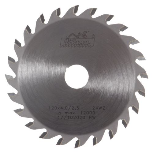 Pilový kotouč SK  120x4,0/2,5x30  5381    24 WZ - CNC