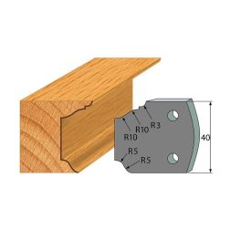 Profil 079 - pár omezovačů 40x4mm Profil 079 - pár omezovačů 40x4mm