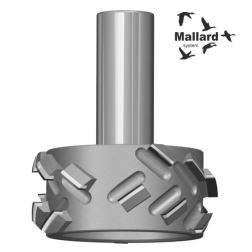 Diamantová fréza stopková    80x53/117  S=25x60  Z=3 (30DP), RH - MALLARD