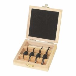 Sada záhlubníků s vrtáky do dřeva - 4 dílná Sada záhlubníků s vrtáky do dřeva - 4 dílná