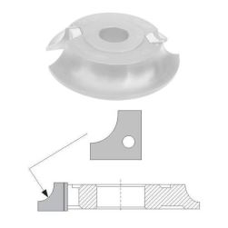 VBD pro frézu rádiusovou 572 - čtvrtkruhová vydutá