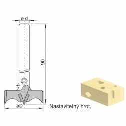 SUKOVNÍK SK S VÝSUVNÝM HROTEM, d=12 (2)