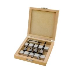 Sada záhlubníků s vrtáky do dřeva - 4 dílná