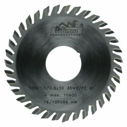 Pilový kotouč SK  100x3,5/2,5x30  5381    35 WZ/FZ H - CNC